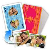 Personalisierte Spielkarten - Ich liebe Dich (1, 13 oder 52 Fotos)