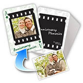 Personalisierte Spielkarten Hochzeitstag (1, 13 oder 52 Fotos)