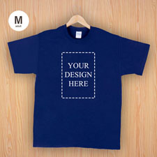 Keep calm und frag Mutti T-Shirt Personalisieren Größe M Medium Navy Dunkelblau