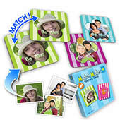 Memo Foto Spiel Blume