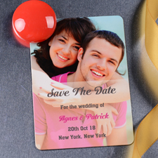 Memo-Photo-Magnet, Magenta