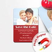 Memo-Photo-Magnet, Rot