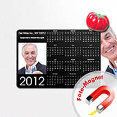 Photomagnetkalender 2012, 8,89 cm x 12,70 cm, gerundete Ecken
