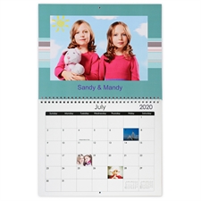 Wandkalender 216 mm x 279 mm, Coole Steifen