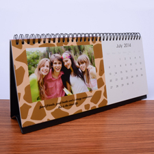 Tischkalender 12,7 x 27,94 cm, Wilde Sache