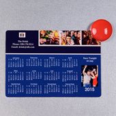 Fotomagnetkalender 2013 Kollage Blau, 8,9 cm x 12,7 cm
