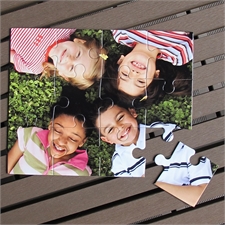 Personalisiertes Foto-Puzzle - Familie, horizontal