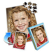 Personalisiertes Foto-Puzzle - Familie, vertikal