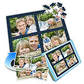 Mitternachtsblau - Individuelles Puzzle