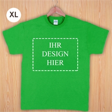Größe XL, T-Shirt, Grün, Querformat, Personalisiert 100% Gildan Baumwolle