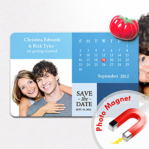 Großer Kalender, Memo-Photo-Magnet, Normal, Blau