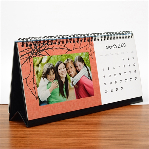 Tischkalender 127 mm x 280 mm, Modern