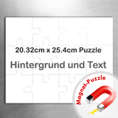 Magnetischphotopuzzle  20,3 x 25,4 cm