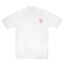 Poloshirt Bestickte Berufskleidung Personalisieren Polohemd Klein Größe S Weiß