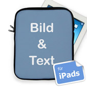 Personalisierte iPad Tasche Hochformat