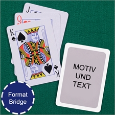Bridge Spielkarten Standardindex Rot