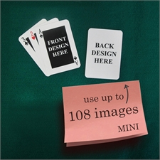 Mini Spielkarten Klassisch Beidseitig personalisieren
