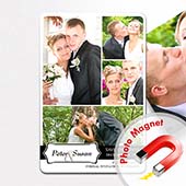Fotocollage Magnet Save the Date 10,16 x 15,24 cm