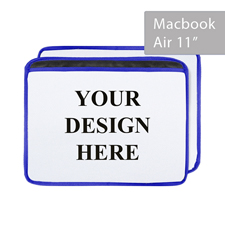 Personalized Ultra-plush Padded MacBook Air 11 Sleeve, Landscape