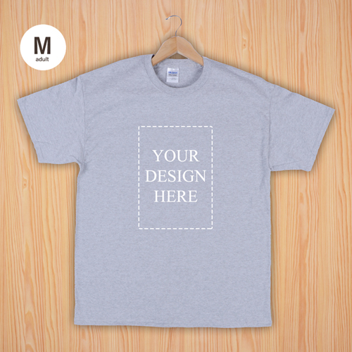 Keep calm und frag Mutti T-Shirt Personalisieren Größe M Medium Silber Grau