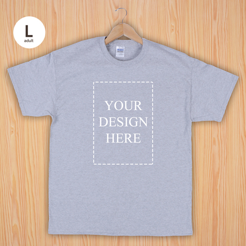 Keep calm und frag Mutti T-Shirt Personalisieren Größe L Large Silber Grau