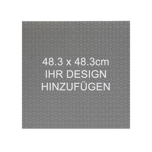 Holzpuzzle Quadrat für Puzzlefreunde Personalisieren 483x483mm 500 Teile