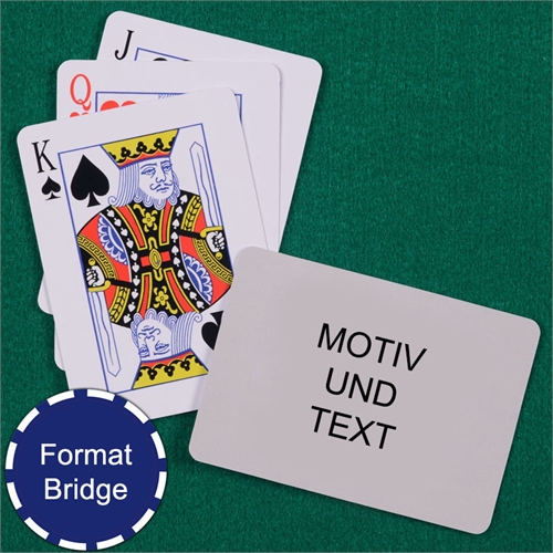 Bridge Spielkarten Querformat
