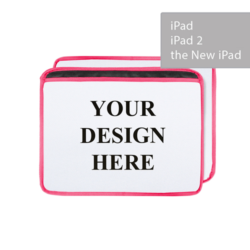 Personalized Ultra-plush Padded iPad Sleeve, Landscape