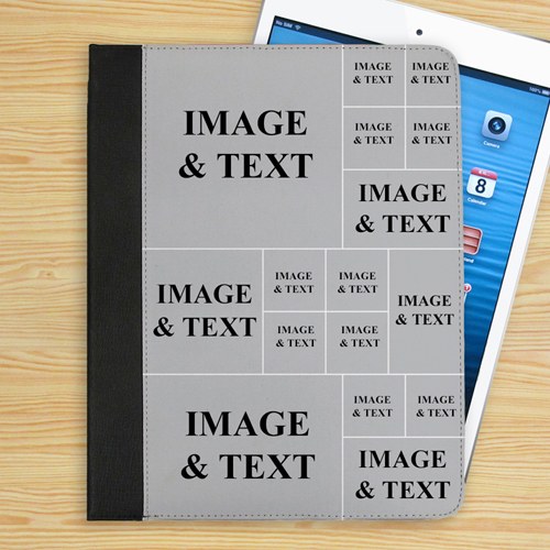 Collage 16 Fotos iPad Folio Case Personalisieren