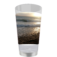 Glas Trinkbecher