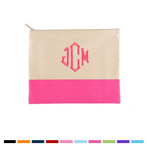 Bestickte Kosmetiktasche Clutch7.5x9inch