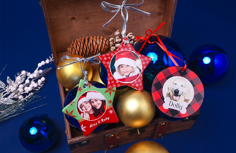 Gestalten Sie Ihren Weihnachtsbaum mit Personalisiertem Schmuck